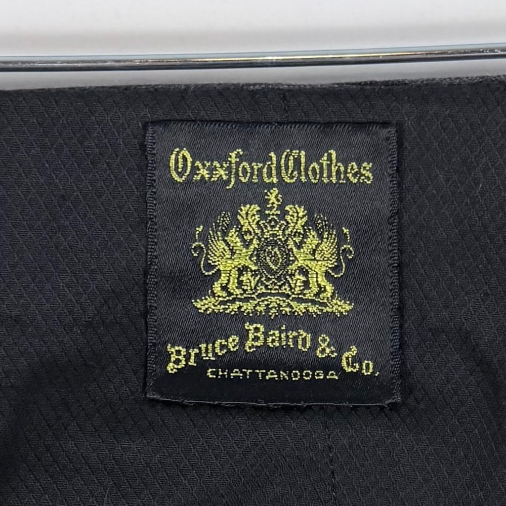 Oxxford Clothes Mens Dress Pants Gray 36x28 Doeskin Wool Bespoke Professional - Picture 3 of 9
